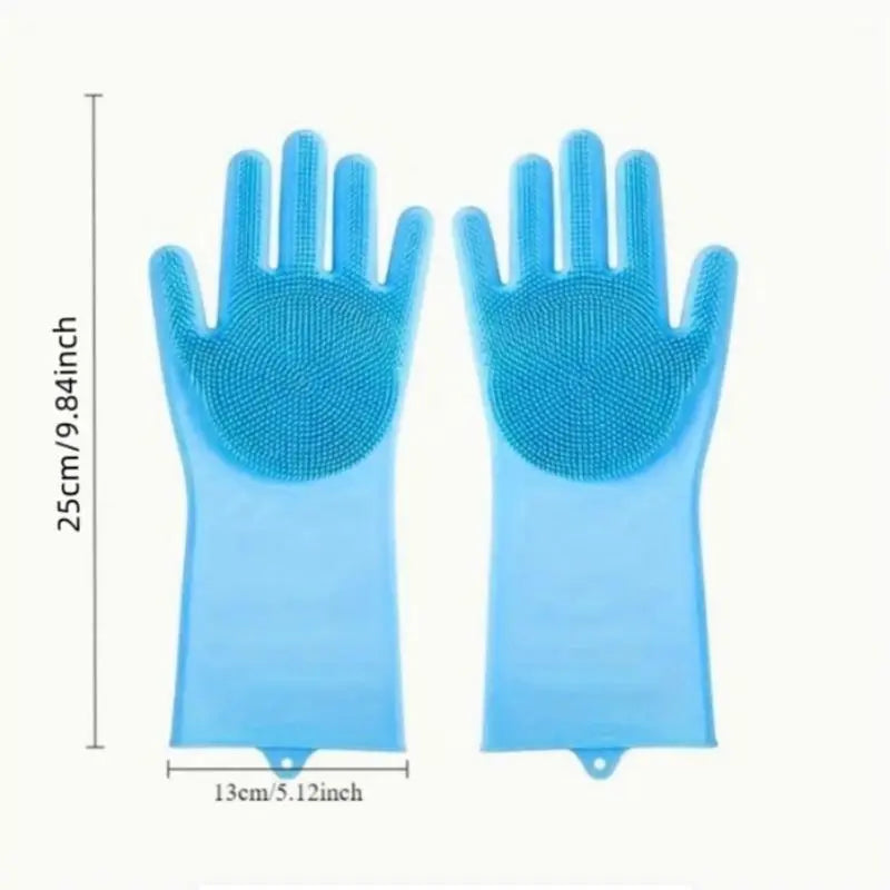 Transform Bath Time with the 2-in-1 Silicone Pet Bath Massage Gloves – Perfect Grooming Accessory for Dogs & Cats!