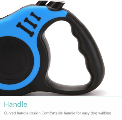 Experience Ultimate Freedom with Our 16.5FT Automatic Retractable Dog Leash - Perfect for Active Pets!