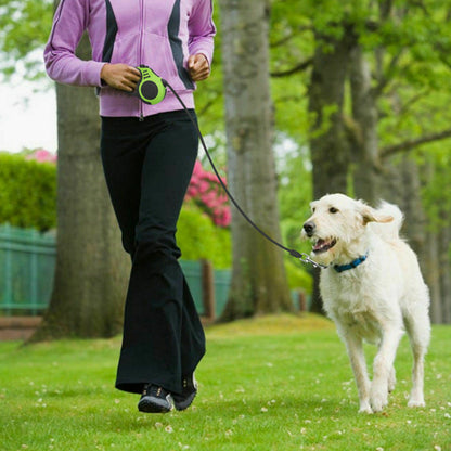 Experience Ultimate Freedom with Our 16.5FT Automatic Retractable Dog Leash - Perfect for Active Pets!