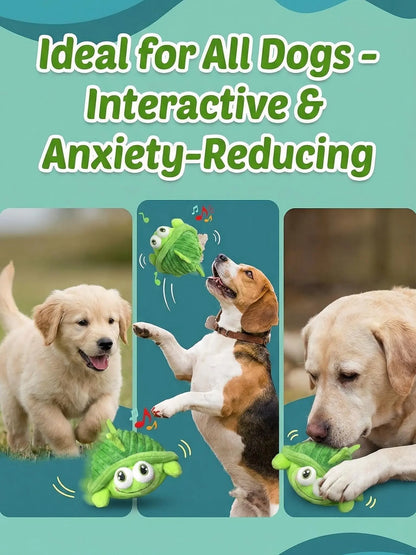 Interactive Motion-Activated Dog Ball – Rechargeable Squeaky Toy for Endless Fun and Boredom Relief for All Dog Sizes