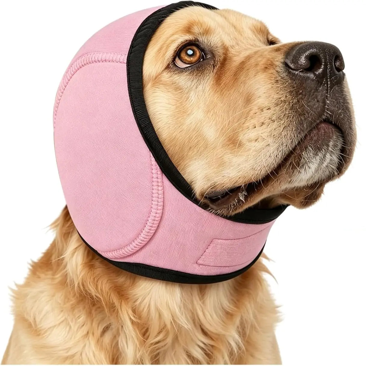 Ultimate Noise Cancelling Ear Wrap for Dogs - Comfortable Protection from Fireworks, Thunder, and Vacuums - Adjustable Calming Hoodie for Grooming, Bathing & Swimming - Perfect Gift for Your Furry Friend