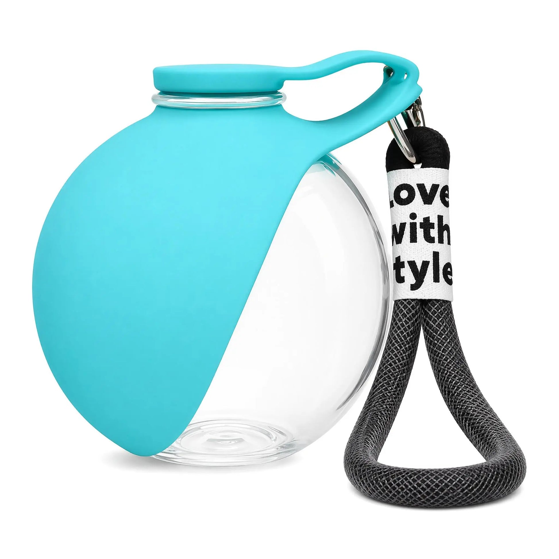 Ultimate 2-In-1 Portable Dog Water Bottle & Bowl - 10Oz Stainless Steel Travel Dispenser with No-Spill Design for Outdoor Adventures