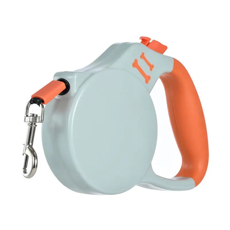 Ultimate Pet Gift Set: Adjustable Long Leash with One-Button Brake for Safe Night Walks - Perfect for Medium Dogs and Cats!